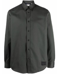 Мужская темно-зеленая классическая рубашка от Paul Smith