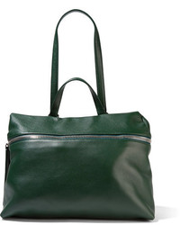 Женская темно-зеленая кожаная сумка от Kara
