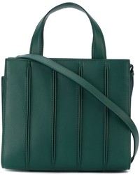 Женская темно-зеленая кожаная сумка от Max Mara
