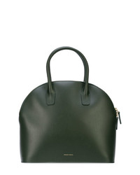 Темно-зеленая кожаная сумочка от Mansur Gavriel