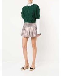 Женская темно-зеленая кофта с коротким рукавом от Macgraw