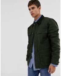 Мужская темно-зеленая куртка в стиле милитари от J.Crew Mercantile