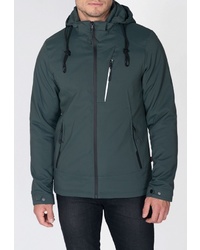 Мужская темно-зеленая куртка-пуховик от Amimoda