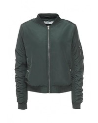 Женская темно-зеленая куртка-пуховик от Befree