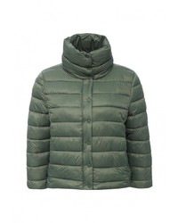 Женская темно-зеленая куртка-пуховик от Befree