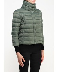 Женская темно-зеленая куртка-пуховик от Befree