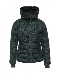 Женская темно-зеленая куртка-пуховик от Fantasy