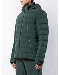 Мужская темно-зеленая куртка-пуховик от Aztech Mountain