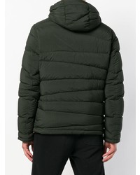 Мужская темно-зеленая куртка-пуховик от Rossignol