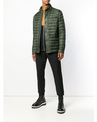 Мужская темно-зеленая куртка-пуховик от Colmar