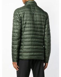 Мужская темно-зеленая куртка-пуховик от Colmar