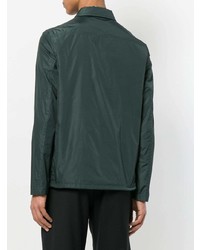 Мужская темно-зеленая куртка-рубашка от Ps By Paul Smith