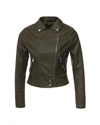 Женская темно-зеленая куртка от Adrixx