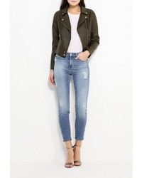 Женская темно-зеленая куртка от Adrixx