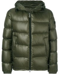 Мужская темно-зеленая куртка от Peuterey