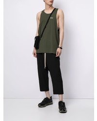 Мужская темно-зеленая майка от Off Duty