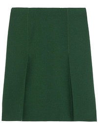 Темно-зеленая мини-юбка от Erdem