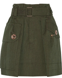 Темно-зеленая мини-юбка от Marc Jacobs