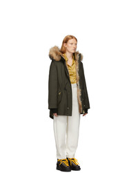 Женская темно-зеленая парка от Mackage