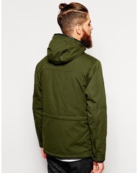 Мужская темно-зеленая парка от Scotch & Soda
