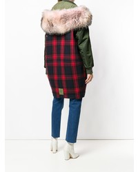 Женская темно-зеленая парка от Mr & Mrs Italy