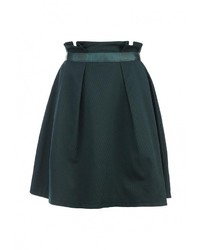 Темно-зеленая пышная юбка от adL