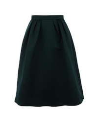 Темно-зеленая пышная юбка от Pinko