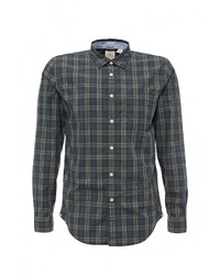 Мужская темно-зеленая рубашка с длинным рукавом от Dockers