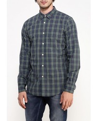 Мужская темно-зеленая рубашка с длинным рукавом от Dockers