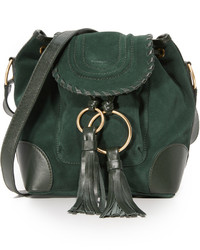 Темно-зеленая сумка-мешок от See by Chloe