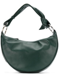 Женская темно-зеленая сумка с принтом от Marni