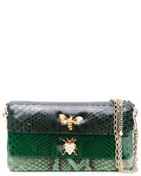Женская темно-зеленая сумка от Dolce & Gabbana