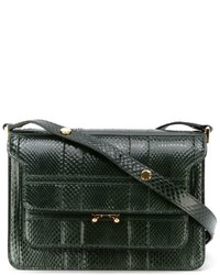 Женская темно-зеленая сумка от Marni