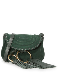 Женская темно-зеленая сумка от See by Chloe
