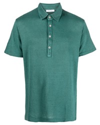 Мужская темно-зеленая футболка-поло от Boglioli