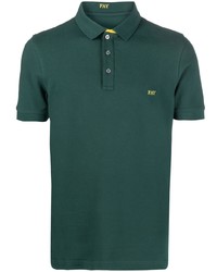Мужская темно-зеленая футболка-поло от Fay