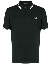 Мужская темно-зеленая футболка-поло от Fred Perry