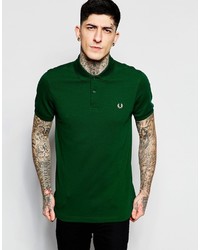 Мужская темно-зеленая футболка-поло от Fred Perry