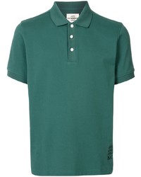 Мужская темно-зеленая футболка-поло от Kent & Curwen