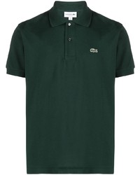 Мужская темно-зеленая футболка-поло от Lacoste