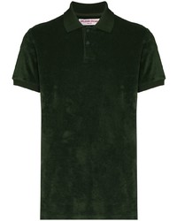 Мужская темно-зеленая футболка-поло от Orlebar Brown