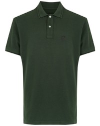 Мужская темно-зеленая футболка-поло от OSKLEN