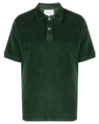 Мужская темно-зеленая футболка-поло от Palmes