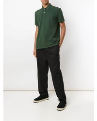 Мужская темно-зеленая футболка-поло от OSKLEN