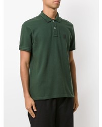 Мужская темно-зеленая футболка-поло от OSKLEN