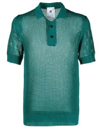 Мужская темно-зеленая футболка-поло от PT TORINO