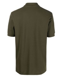 Мужская темно-зеленая футболка-поло от PS Paul Smith