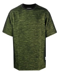 Мужская темно-зеленая футболка с круглым вырезом от Ambush