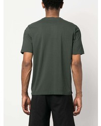 Мужская темно-зеленая футболка с круглым вырезом от Kired