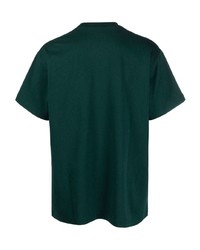 Мужская темно-зеленая футболка с круглым вырезом от Deus Ex Machina